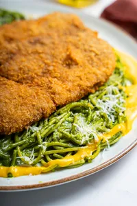 Tallarines Caseros de Pollo
